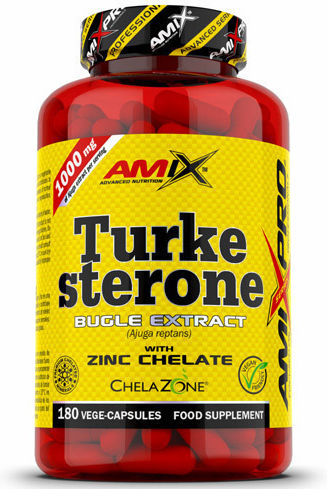 Amix Turkesterone Ειδικό Συμπλήρωμα Διατροφής 80gr 180 κάψουλες