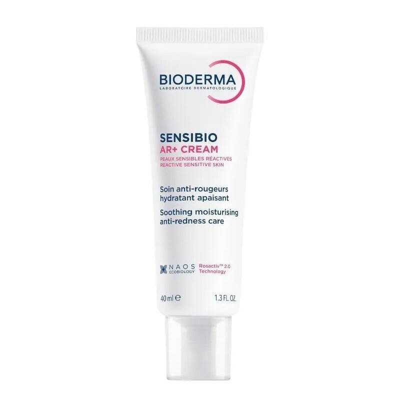 Bioderma Sensibio AR+ Cream νέα γενιάς φροντίδα κατά της ερυθρότητας για το ευαίσθητο δέρμα με τάση ροδόχρου ακμή 40ml