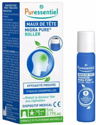 Puressentiel Kopfschmerz Migra Pure Roll-on Ätherische Öle Gegen Kopfschmerzen 5ml Puressentiel Kopfschmerz Migra Pure Roll-on Ätherische Öle Gegen Kopfschmerzen 5ml
