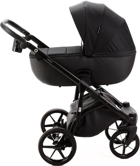 Adamex Nola Standard Ρυθμιζόμενο Καρότσι 2 σε 1 Μαύρο 14.8kg