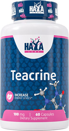 Haya Labs Teacrine 100mg Supliment Pentru Scădere În Greutate 60 Capsule
