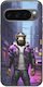 Street Animals Chimpanzee Google Pixel 9 Pro 5g Black TPU Black Silicone