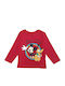 Disney Children's Blouse Long Sleeve Red