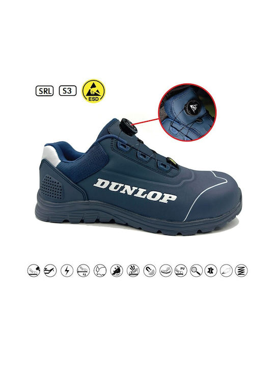 Dunlop Low Safety Blue S3