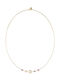 Guess Necklace from Gold Plated Steel with Zircon Pink JUBN05097JWYGFCT U