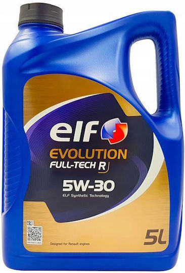 Elf Evolution Full-Tech R Συνθετικό Λάδι Αυτοκινήτου 5W-30 5lt
