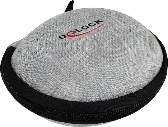In-ear Headphones Protective Case Delock 18421 Gray 18421