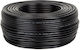Cablu coaxial Rg58 7 fire de cupru x 0,2 mm 100 m 2,4 GHz impedanță 50 ohmi