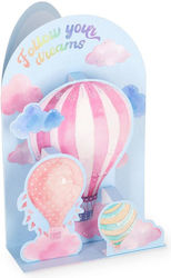 Felicitare Legami Pop-up Balon cu Aer