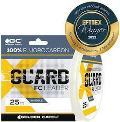 Fishing Line Golden Catch X-guard Fluorocarbon Leader 25m 0.278mm
