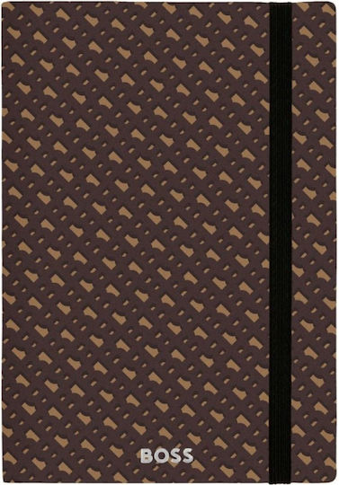 Boss Notebook A5 Ruled Brown