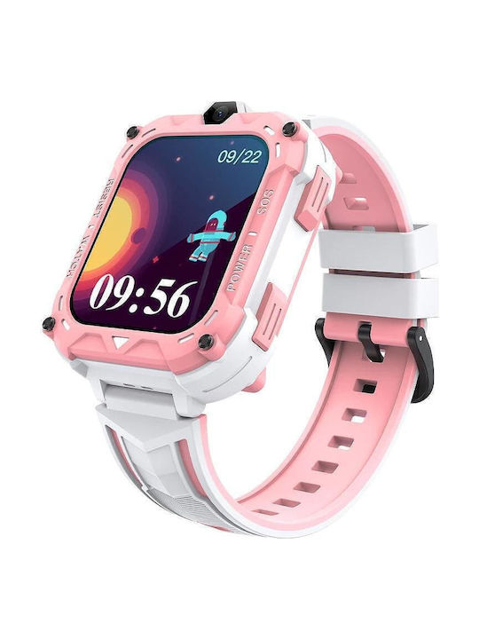 Nubi Kinder-Smartwatch Mit GPS Und Kamera Rosa