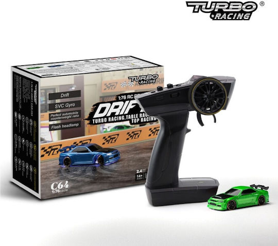 Turbo Racing Радиоуправляемо Автомобил Дрифт Зелен