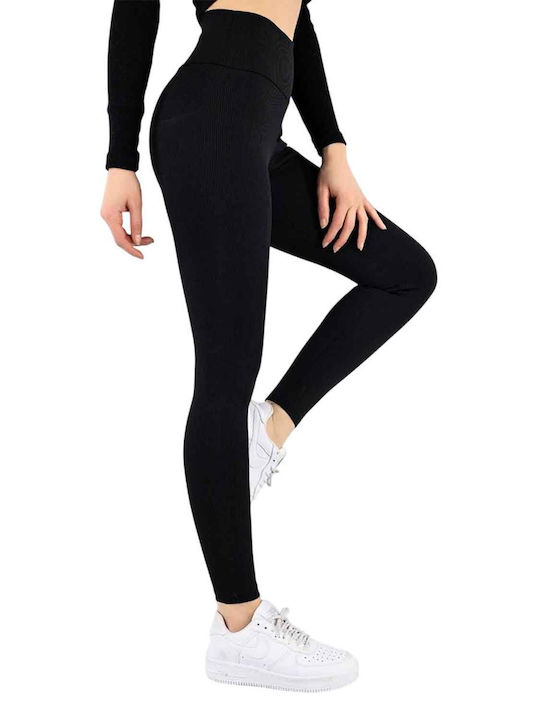 Women's Long Training Legging Black