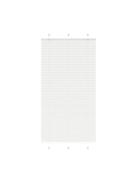 vidaXL Shade Blind Fabric in White Color L110xH200cm