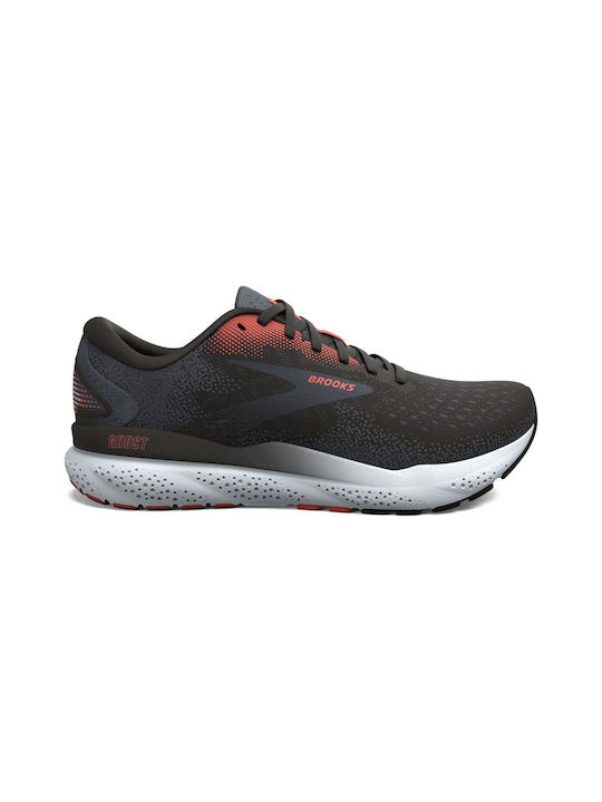 Brooks Ghost 16 Sport Shoes Running Black / Ebo...