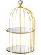 Птичарник Nvk2308 златист цвят 25x43см