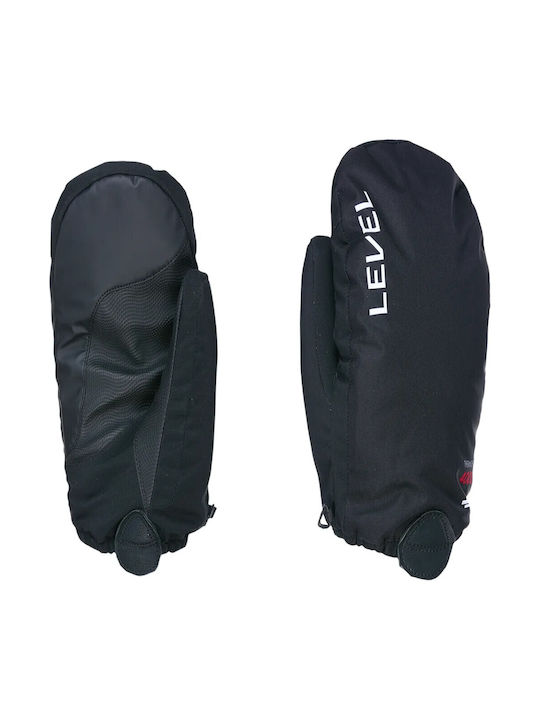 Level Mittens Ανδρικά Γάντια Σκι & Snowboard Μαύρα