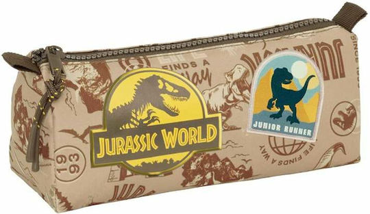 Jurassic World Pencil Case Brown