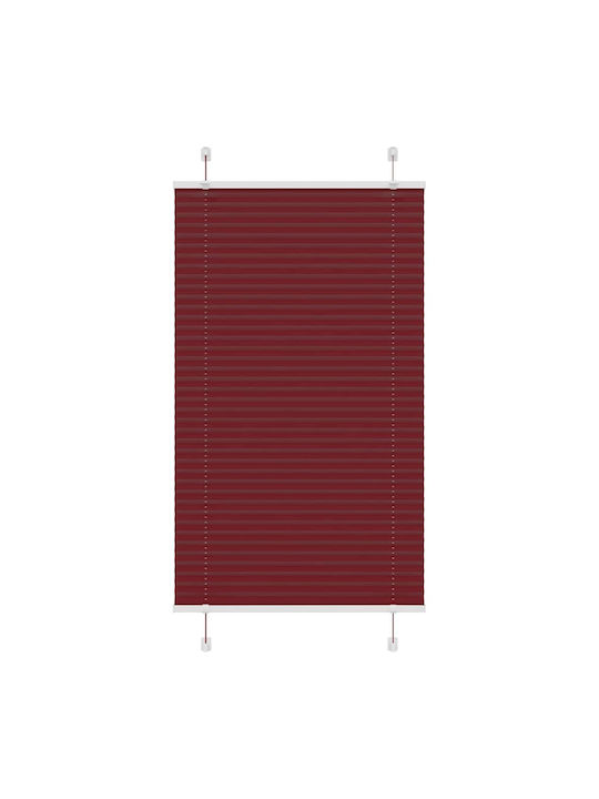 vidaXL Shade Blind Fabric in Burgundy Color L70...