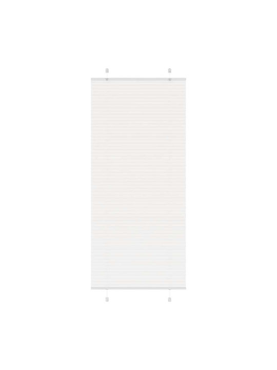 vidaXL Shade Blind Fabric in White Color L100xH...