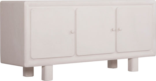Μπουφές Ξύλινος Υπολευκό 140x38x64cm Μπουφές Ξύλινος Υπολευκό 140x38x64cm