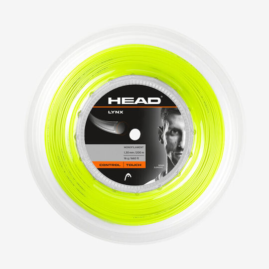 Head Cordă Tenis Galben Ø1.30mm