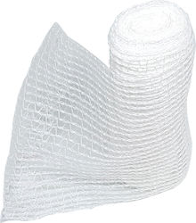 Επίδεσμος Γάζα Μήκους 5m Gauze Bandage 5cm 10τμχ
