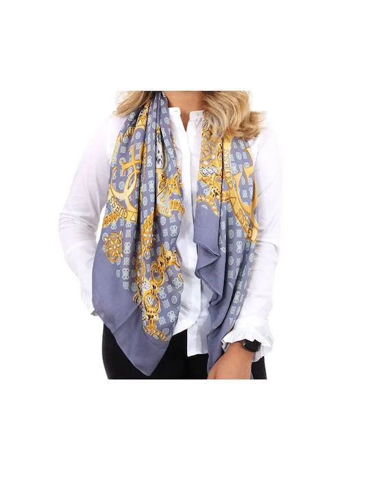 Guess Women's Scarf Blue