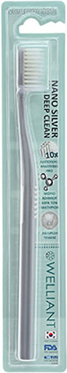 Welliant Toothbrush Medium Grey