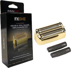 Replacement Foil & Cutter Babyliss Pro Fx-one Double-foil Shaver Replacement Kit Gold Fx79rf2ge