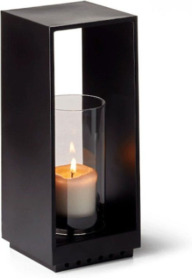 Φανάρι Wisma S 239009 12,7x33cm Black Philippi Ατσάλι