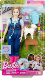 Barbie Κούκλα Διασώστρια Άγριων Ζώων για 3+ Ετών