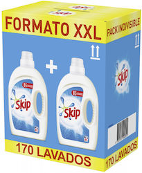 Skip Active Clean Υγρό Απορρυπαντικό Ρούχων 2×85 Μεζούρες Συνολο 170 Μεζουρες Skip Active Clean Υγρό Απορρυπαντικό Ρούχων 2×85 Μεζούρες Συνολο 170 Μεζουρες