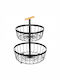Brunbeste Obstschale Inox 2 Niveaus Bunt 29.5x29.5cm