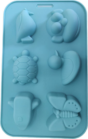Spring Animals Φόρμα Ζαχαροπλαστικής για Cupcakes/Muffins από Σιλικόνη