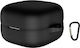 Thd Case Silicone with Hook in Black color for Sony LinkBuds
