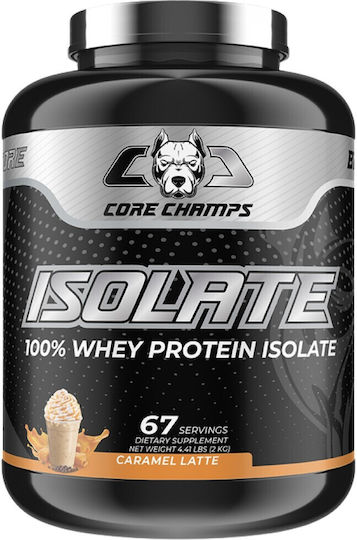 Core Champs 100% Whey Isolate Протеин Суроватъчен с Вкус Lightly Salted Caramel 2kg