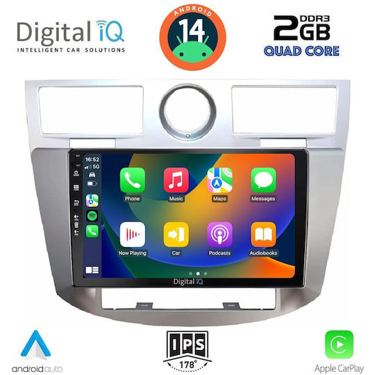 Digital IQ Car Audio System Chrysler Sebring 2008-2010 (Bluetooth/USB/AUX/WiFi/GPS/Apple-Carplay/Android-Auto) with Touch Screen 9"