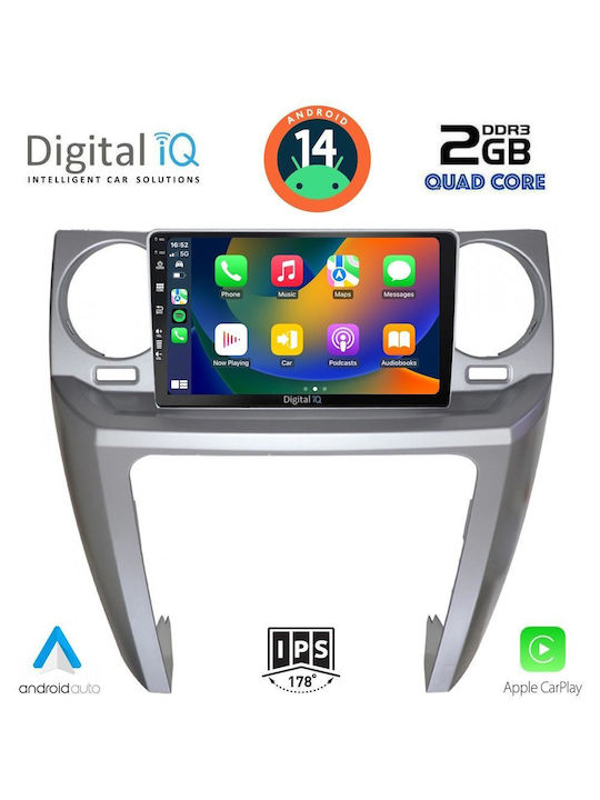 Digital IQ Ηχοσύστημα Αυτοκινήτου για Land Rover Discovery 2004-2009 (Bluetooth/USB/AUX/WiFi/GPS/Apple-Carplay/Android-Auto) με Οθόνη Αφής 9"