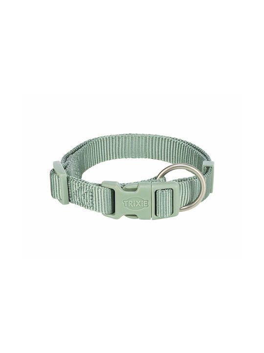Trixie Premium Dog Collar in Green color 15mm