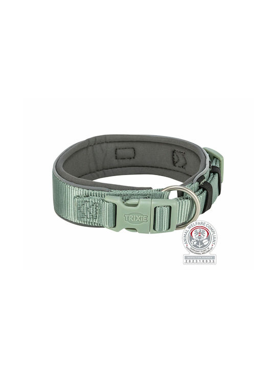 Trixie Premium Dog Collar in Green color Large / XLarge 50mm