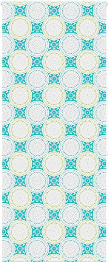 Vidaxl Shower Curtain Roll 90x240 cm Fabric Width 86 cm Blue