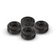 Dynavox 208045 Aluminum Feet Large Black Set of 4 Pieces