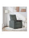 Relax Armchair with Footstool Dark Gray 50x54x100cm