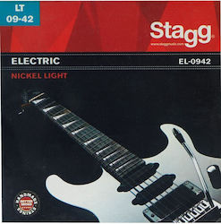 Stagg M09ST00008 Șiruri De Caractere 9 - 42 Pentru Chitară Electrică