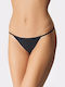Women's String Seamless Black