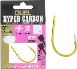 Duel Hyper Carbon Chinu Hooks #4 Duel Hyper Carbon Chinu Hooks #4