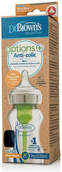 Dr. Brown's Options Glass with Silicone Teat for 0+ Months 270ml