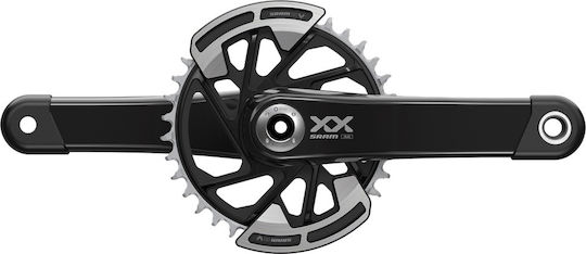 Δισκοβραχιονας Sram Xx Eagle Q174 Cl55 Dub Mtb Wide 175mm Black 2-guards 32t T-type